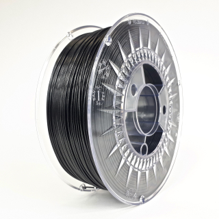 Filament Devil Design PET-G 1,75 Galaxy trblietavá čierna, tlačová struna, 1kg