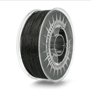Filament Devil Design PET-G 1,75 Galaxy trblietavá šedá, tlačová struna, 1kg